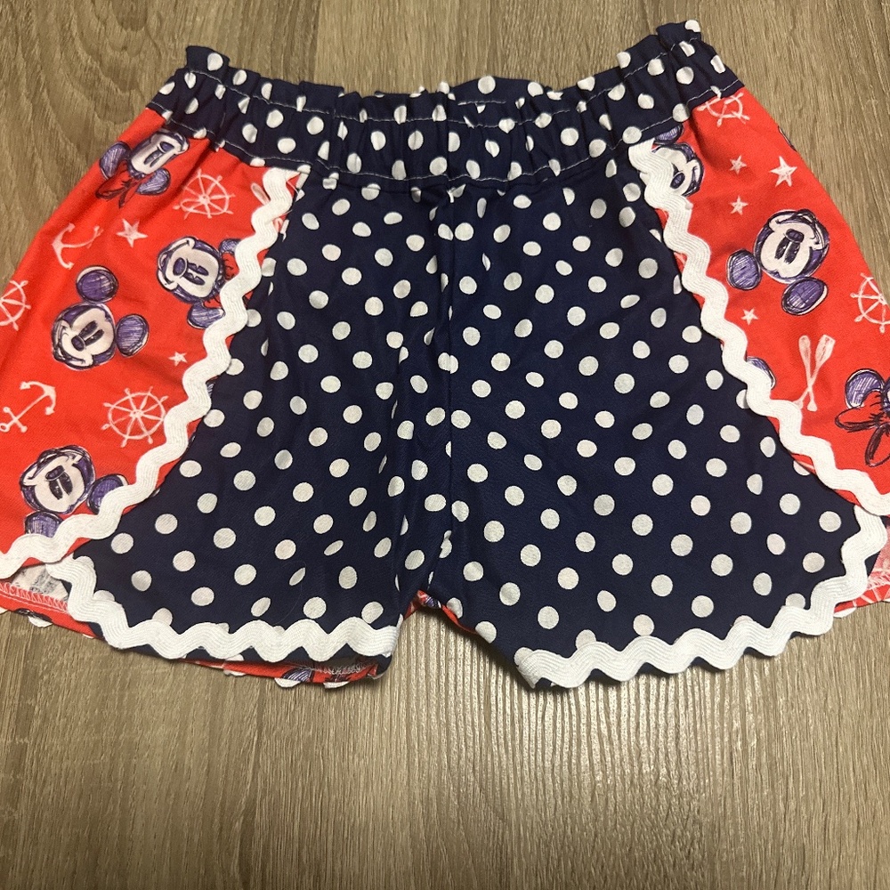 Mickey Minnie Disney Cruise Shorts